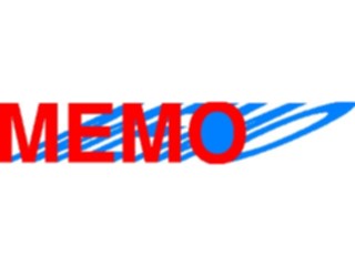 Sticker Custom Preview Image #042009 Business Office Titles Symbols Memo2