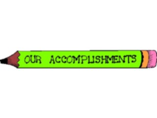 Sticker Custom Preview Image #042023 Business Office Titles Symbols Our Accomplishments