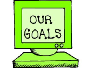 Sticker Custom Preview Image #042024 Business Office Titles Symbols Our Goals