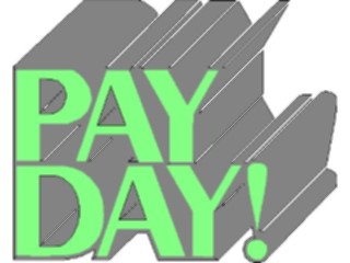 Sticker Custom Preview Image #042028 Business Office Titles Symbols Pay Day