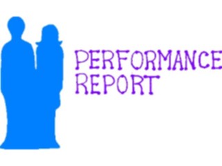 Sticker Custom Preview Image #042029 Business Office Titles Symbols Performance Report