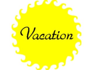 Sticker Custom Preview Image #042090 Business Office Titles Symbols Vacation