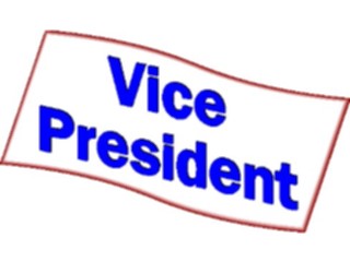 Sticker Custom Preview Image #042092 Business Office Titles Symbols Vice President