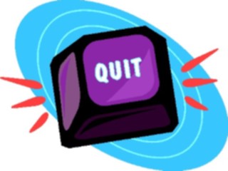 Sticker Custom Preview Image #042186 Buttons Quit