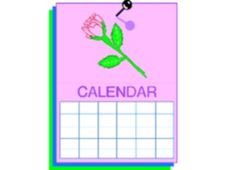 Sticker Custom Preview Image #042416 Calendar Months Template Blank2