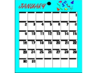 Sticker Custom Preview Image #042423 Calendar Templates07 January Sat