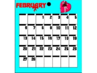 Sticker Custom Preview Image #042426 Calendar Templates10 February Tues