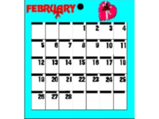 Sticker Custom Preview Image #042427 Calendar Templates11 February Wed