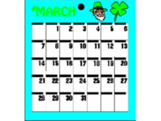 Sticker Custom Preview Image #042432 Calendar Templates16 March Mon