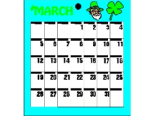 Sticker Custom Preview Image #042434 Calendar Templates18 March Wed