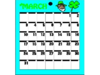 Sticker Custom Preview Image #042436 Calendar Templates20 March Fri