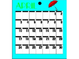 Sticker Custom Preview Image #042443 Calendar Templates27 April Fri