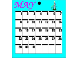 Sticker Custom Preview Image #042445 Calendar Templates29 May Sun