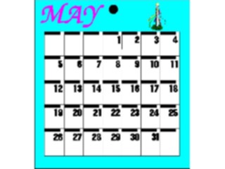 Sticker Custom Preview Image #042448 Calendar Templates32 May Wed