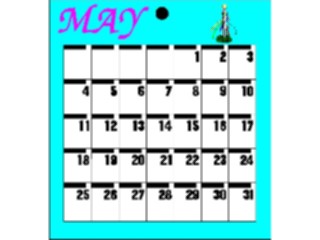 Sticker Custom Preview Image #042449 Calendar Templates33 May Thurs