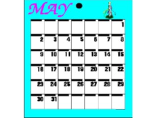 Sticker Custom Preview Image #042451 Calendar Templates35 May Sat