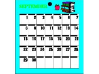 Sticker Custom Preview Image #042473 Calendar Templates57 September Sun