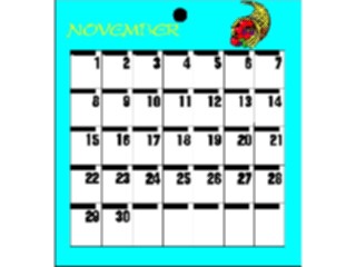 Sticker Custom Preview Image #042487 Calendar Templates71 November Sun