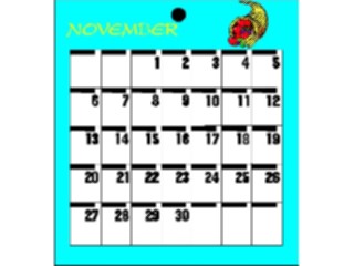 Sticker Custom Preview Image #042489 Calendar Templates73 November Tues