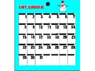 Sticker Custom Preview Image #042494 Calendar Templates78 December Sun