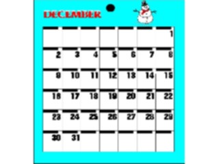 Sticker Custom Preview Image #042500 Calendar Templates84 December Sat