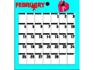 Sticker Custom Preview Image #042505 Calendar Templates89 February Leap Thurs