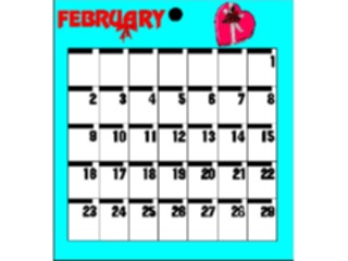 Sticker Custom Preview Image #042507 Calendar Templates91 February Leap Sat