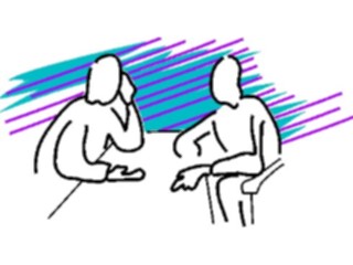 Sticker Custom Preview Image #042747 Cartoons Body Language Discussion1