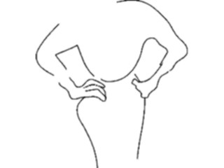 Sticker Custom Preview Image #042765 Cartoons Body Language Handson Hips2