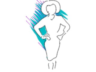 Sticker Custom Preview Image #042766 Cartoons Body Language Handson Hips3