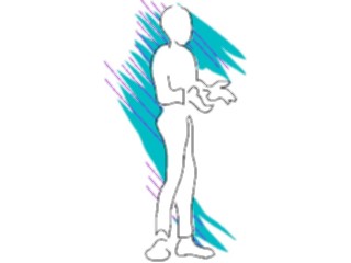 Sticker Custom Preview Image #042799 Cartoons Body Language Open Arms3