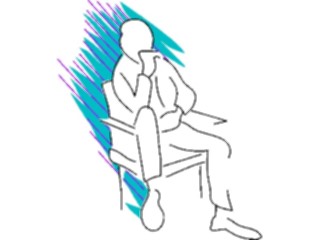 Sticker Custom Preview Image #042822 Cartoons Body Language Thinking4