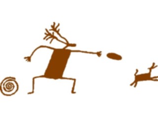 Sticker Custom Preview Image #042878 Cartoons Cave Critters Flying Disc