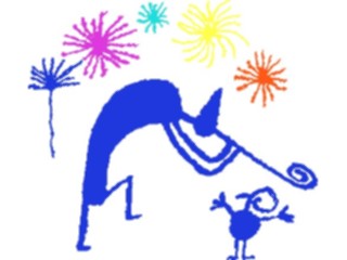 Sticker Custom Preview Image #042944 Cartoons Cave Critters Trumpet Player2