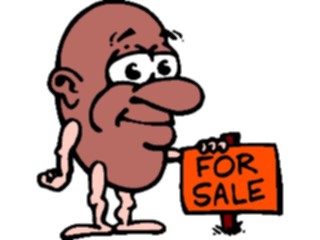 Sticker Custom Preview Image #042966 Cartoons Human Beans Bean For Sale