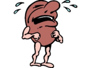 Sticker Custom Preview Image #042983 Cartoons Human Beans Crying