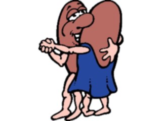 Sticker Custom Preview Image #042986 Cartoons Human Beans Dancing