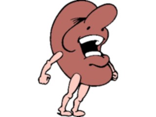 Sticker Custom Preview Image #043054 Cartoons Human Beans Yelling