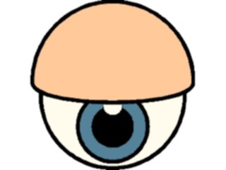 Sticker Custom Preview Image #043092 Cartoons Make Your Own Eye10