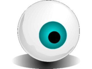 Sticker Custom Preview Image #043097 Cartoons Make Your Own Eyeball