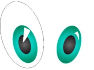 Sticker Custom Preview Image #043103 Cartoons Make Your Own Eyes02