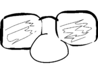 Sticker Custom Preview Image #043179 Cartoons Make Your Own Eyes Nose13