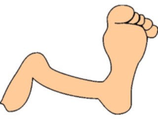 Sticker Custom Preview Image #043301 Cartoons Make Your Own Leg04