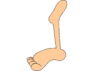 Sticker Custom Preview Image #043305 Cartoons Make Your Own Leg08