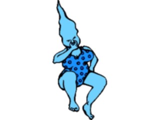 Sticker Custom Preview Image #043448 Cartoons Offbeat Aquawoman Plunge