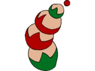 Sticker Custom Preview Image #043481 Cartoons Offbeat Ballstack Curved