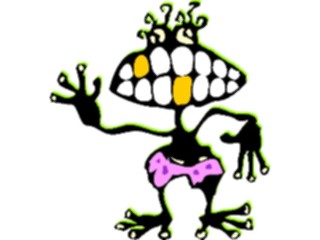 Sticker Custom Preview Image #043814 Cartoons Offbeat Gold Teeth