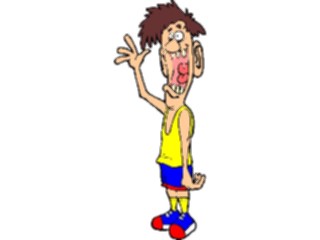 Sticker Custom Preview Image #043819 Cartoons Offbeat Goofy Guy