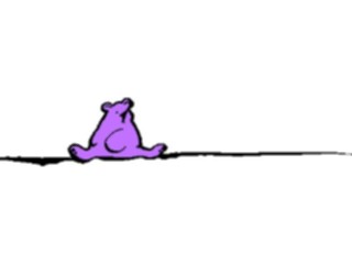 Sticker Custom Preview Image #043826 Cartoons Offbeat Ground Bear