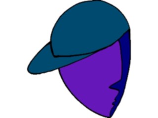 Sticker Custom Preview Image #043851 Cartoons Offbeat Hat Boy Baseball Cap